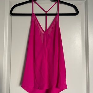 Hot pink Express blouse. XS.